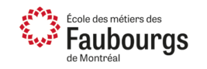 Logo de l’École des métiers des Faubourgs-de-Montréal